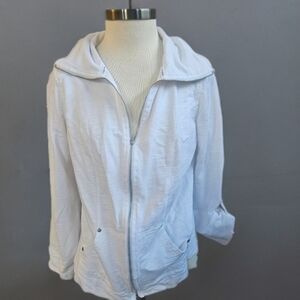 Liz Claiborne White Utility Jacket